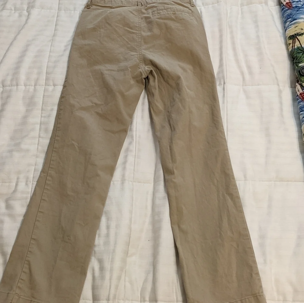 𝅺old Navy flat front straight leg pants size 12